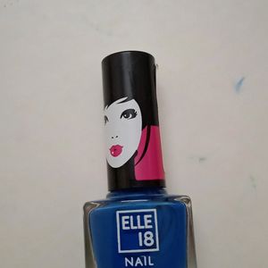 Elle 18 Nail Paint Blue Colour (136)