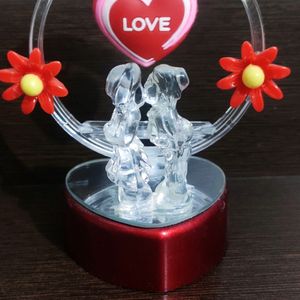 Plastic Showpiece With LED