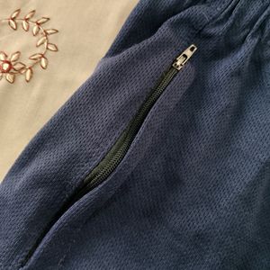 Dark blue Casual Trouser