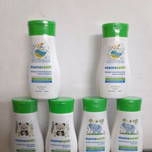 mama earth Shampoo Body Wash & Lotion For Babies