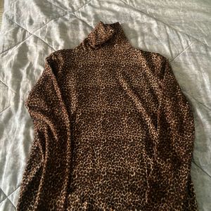 Zara Leopard Print Sweater