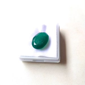 6.37 CTS Natural Zambian Panna Emrald GemStone