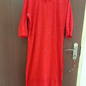 Red Kurti