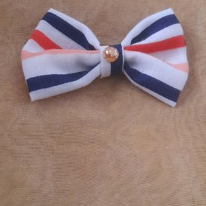 Lining Hair bow Clip