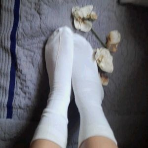 Used White Socks