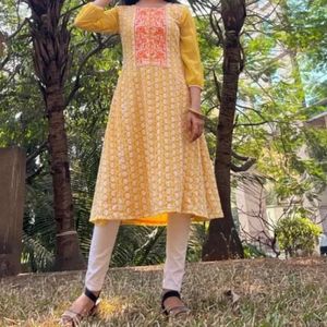 Yellow Kurta