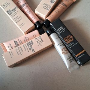 Swiss Beauty Foundation + Freebies Of Makeup Items