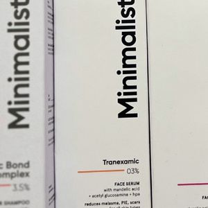 Minimalist Tranexamic Acid Serum