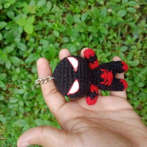 Crochet Black And Red Spiderman 🕷️🕸️