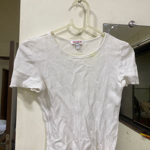 White cropped top, (unused and will be ironed before sending)