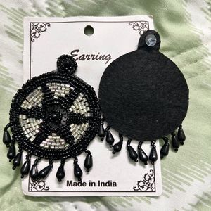 Black Statement Earrings