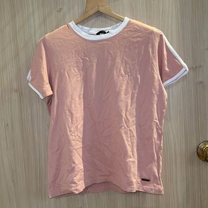 Peach T-shirt From Roadster