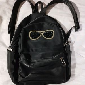 Women's Black Backpack