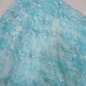 Gown Blue In New Condition