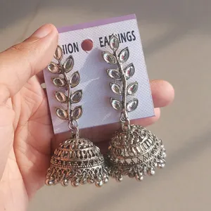 Silver Drop Earrings