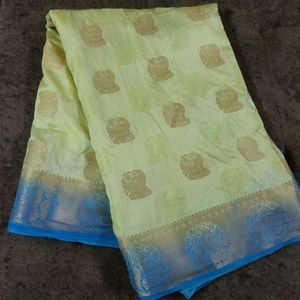 light Green Saree For Sale