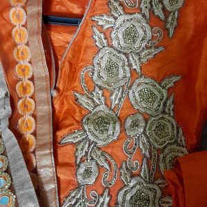 Women Sherwani Style Dress For Wedding & Festival