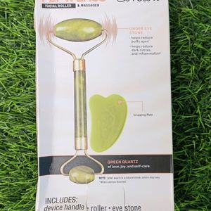 Jade Facial Roller And Massager