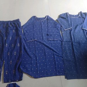 Pack Of 3 Kurta Set