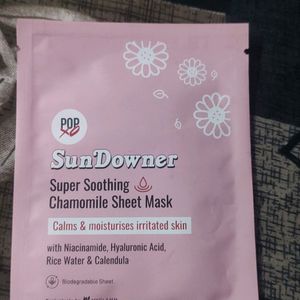 Poxpo Sundowner Super Soothing Chamomile SheetMask