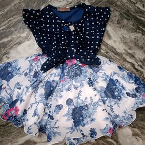 Beautiful Baby Girl Floral Frock