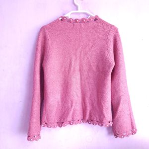 Pink Knitted Sweater