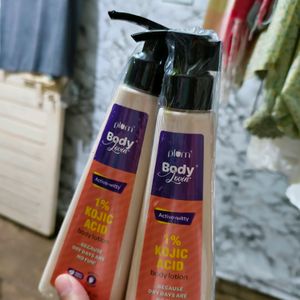 (Pack Of 2) Plum 1% Kojic Acid Body Lotion