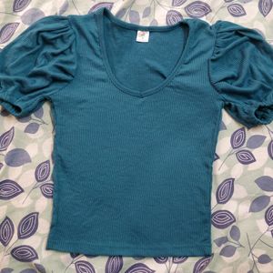 Lovely Teal Blue Top