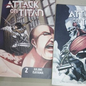 Attack On Titan Manga Comic 2 And 3