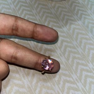 Pink Stone Ring