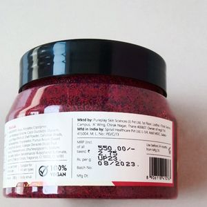 Plum Body Scrub