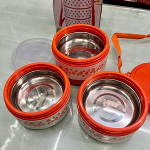 3 Layer Steel Lunchbox