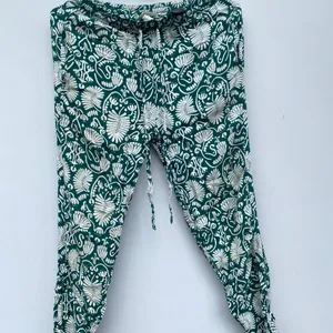 H&M Linen Printed Trousers