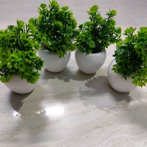 Pack Of 4 Artificial Plants..