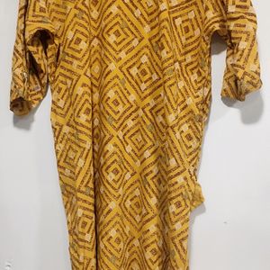 Yellow Kurta