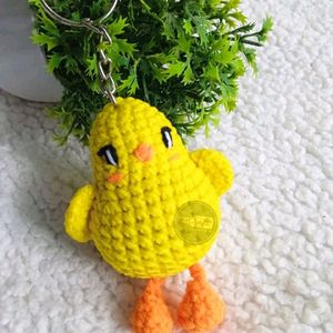 Amigurumi CHICK Keychain