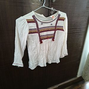 Embroidery Top