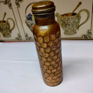 Trendy 1000ml Copper Water Bottle