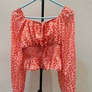 Cute Flowers Summer Top