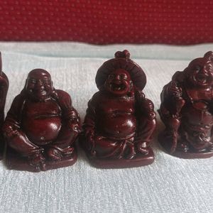 5 Laughing Buddha Statue