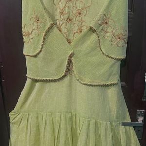 Arabic Gown - Lime Green