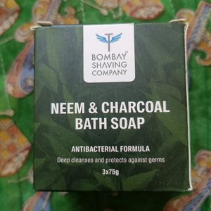 Bombay Shaving Company Neem & Charcoal Soap