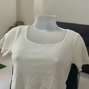 Ribbed Crop Top