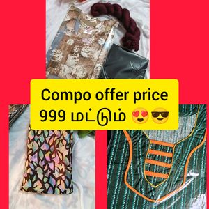 Compo Sarees, Nighty, Kurti Set