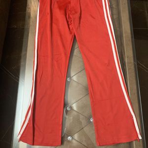 *Grab Or Miss* Adidas Red Trackpant