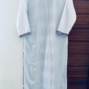 White Ethnic Kurta