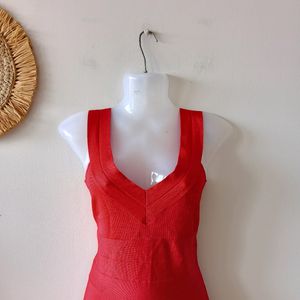 Armani Exchange Little Red Dress