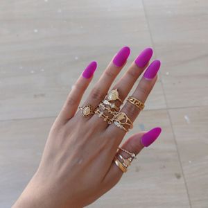 Golden Ring SET of 12