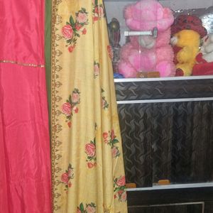 Full Length Anarkali Suit With Dupatta