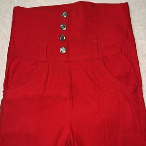 Women Red Trouser